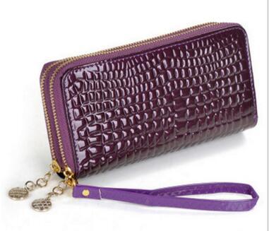 Leather Black Purse For Women
