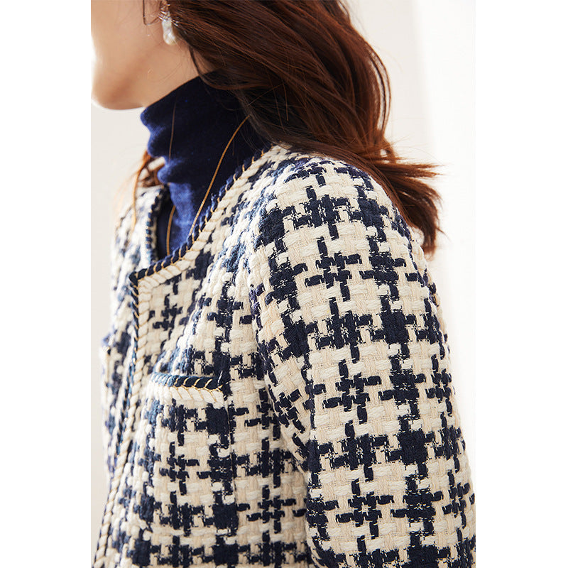Houndstooth Small Jacket For Women