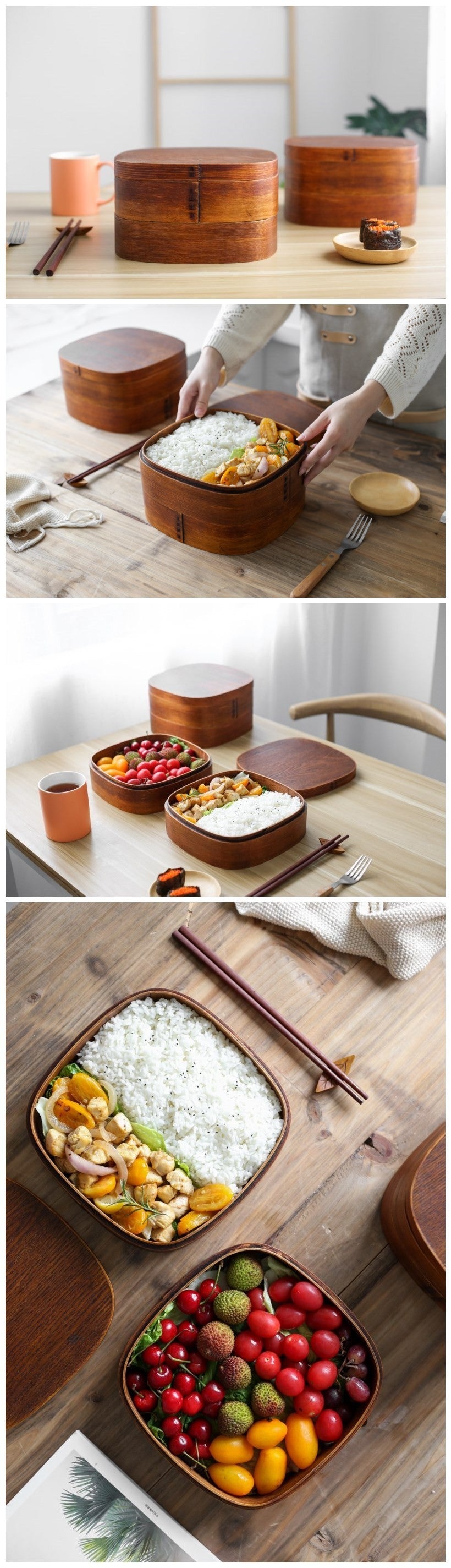 Multi-layer Compartment Bento Box