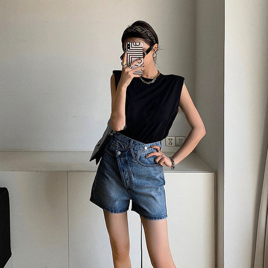 Sleeveless T-shirt For Women