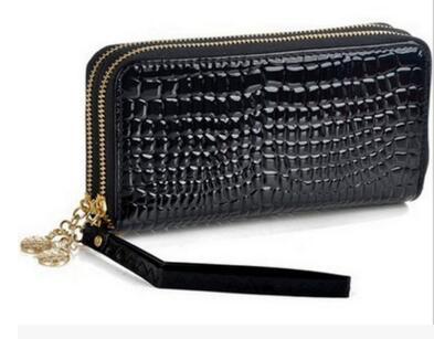 Leather Black Purse For Women