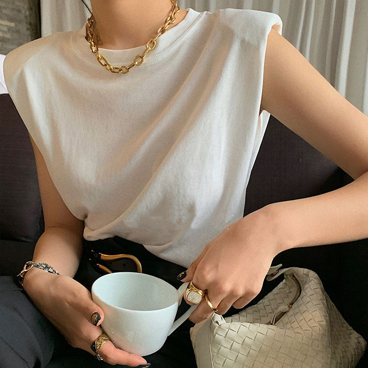 Sleeveless T-shirt For Women