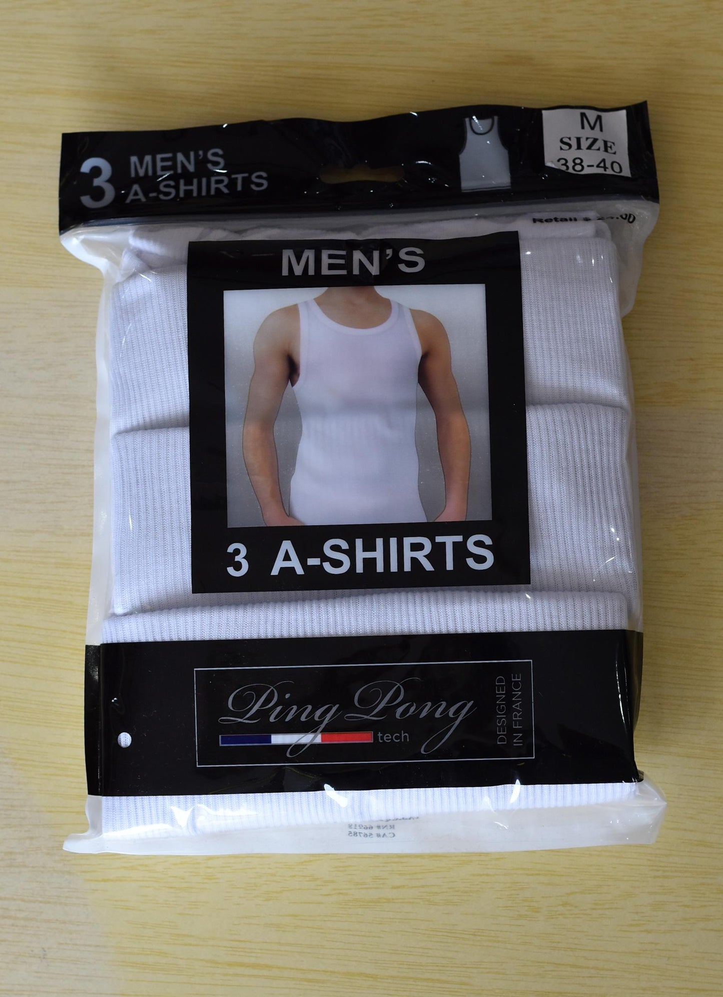 3 Pack Men's Ribbed Tank Tops