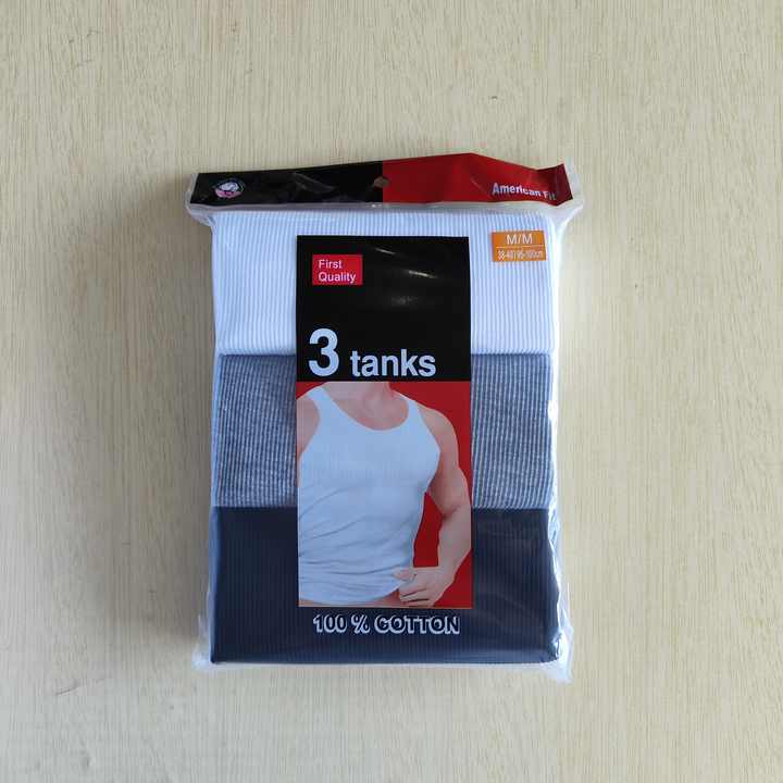 3 Pack Assorted Men's Tank Top